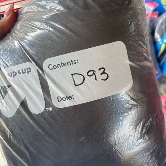 Matty M Black Knit Open Front Jacket with Faux Leather Sleeves - Picture 8 of 8